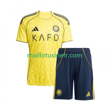 Maillot de Foot Al Nassr Domicile 2025-26 - Enfant Maillot de Foot Al Nassr Domicile 2025-26 - Enfant
